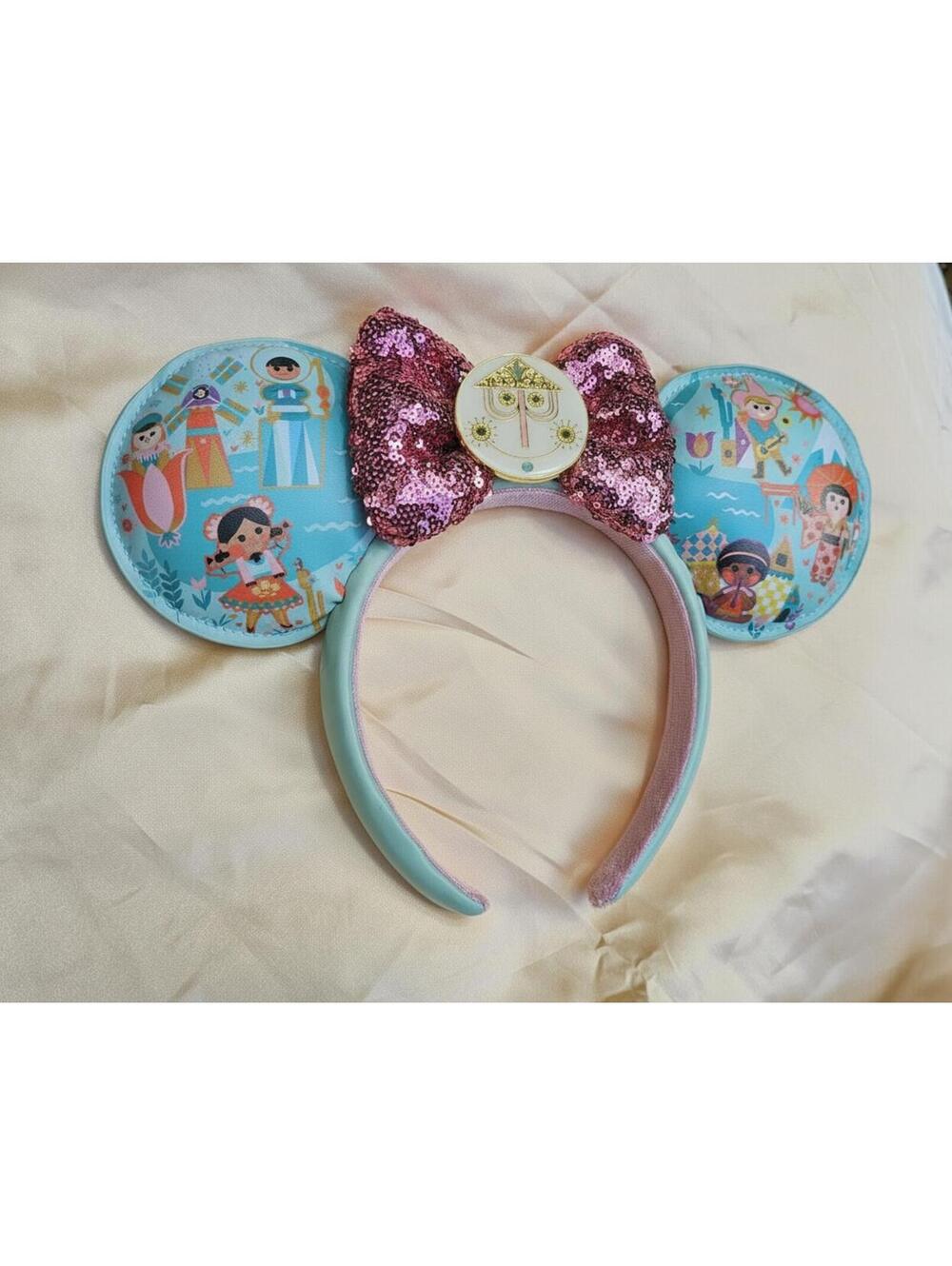 It's A Small World Minnie Ears Mickey New with tags - Picture 3 of 3